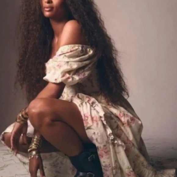 GAP x LoveShackFancy floral puff sleeve dress. Multiple sizes. NWT - Picture 4 of 8